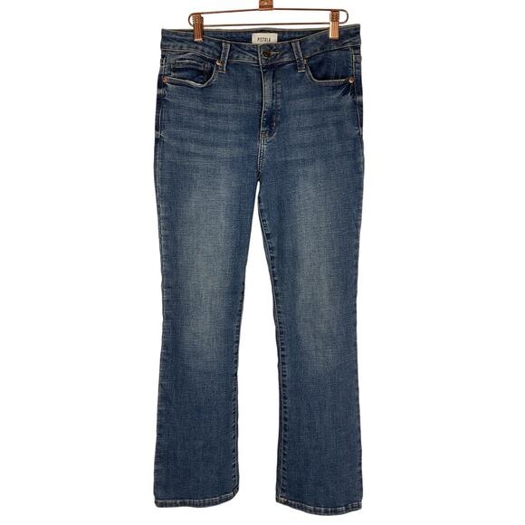 Pistola Anthropologie Blue High Rise Boot Cut Jeans Size 29 - Picture 1 of 7
